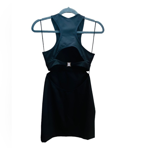 Bec & Bridge Kathy Black Bodycon Mini Dress Size 4 USA 14% Spandex Very Stretchy - Picture 2 of 11